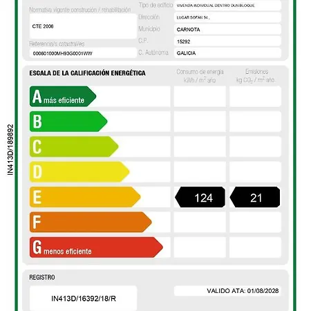 Playa De Carnota - Sondelira شقة Lira (A Coruna)